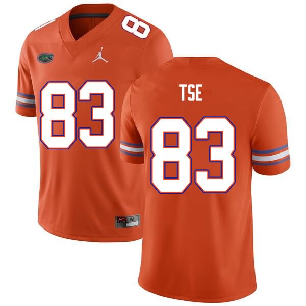 NCAA Florida Gators Joshua Tse Men's #83 Nike Orange Stitched Authentic College Football Jersey NFN2364NO
